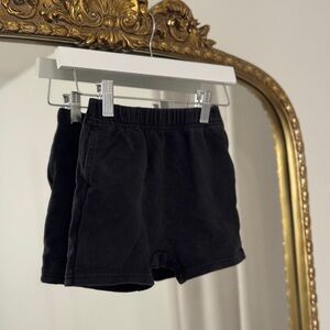 “Tones” Black Kids Shorts